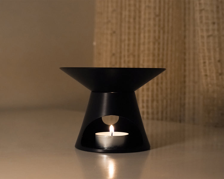 Hikari Oil Burner | Black Matte