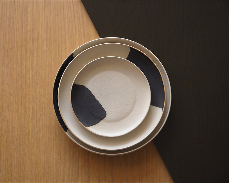 Sand Black Plate L