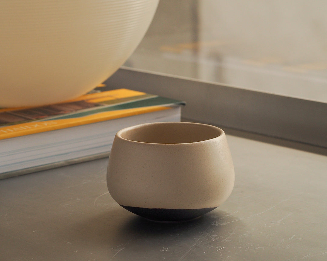 Mio Ceramic Cup | Sand Black
