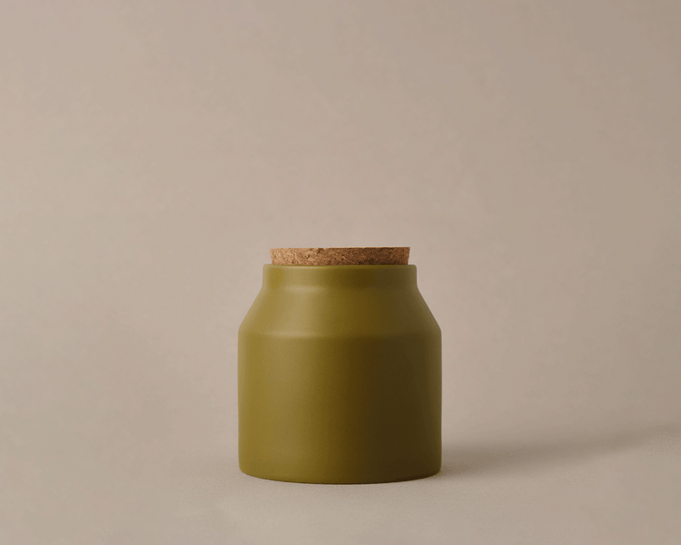 Olive Green Jar | S